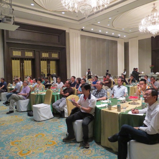 Director Mr. Frank M. C. Lin (front left 3)