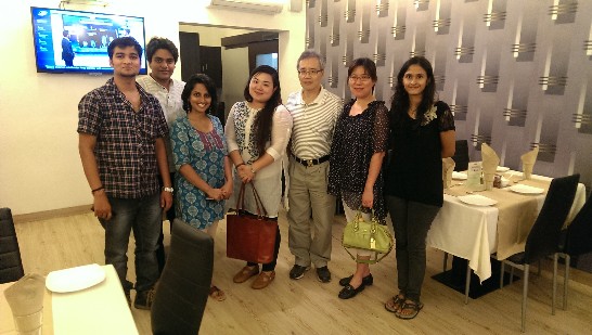 Director General Mr. Frank. M. C. Lin (right 3)