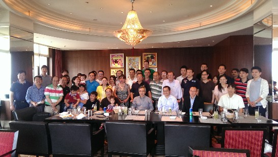 Director General Mr. Frank M. C. Lin (front row right 4)