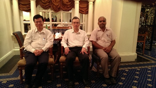 Director General Mr. Frank M. C. Lin (center)