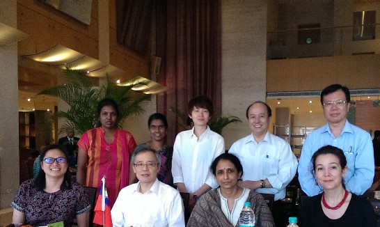 front left 1: Director Hsiu Hsiu TU