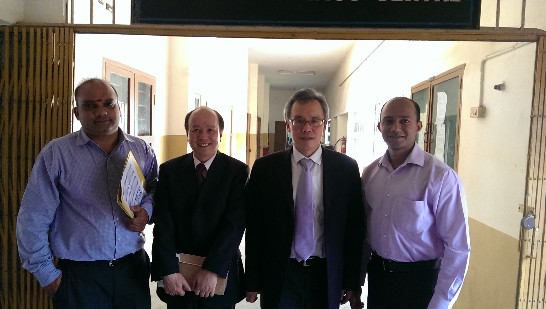 Director General Mr. Frank M. C. Lin (right 2)