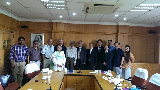 Director General Mr. Frank M. C. Lin(right 6)