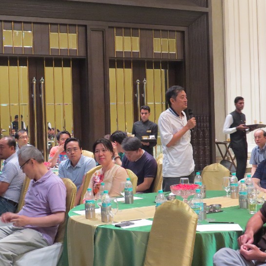 Director General Mr. Frank M. C. Lin (front left 2)