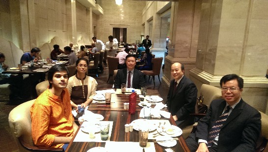 Director General Charles Li(center)