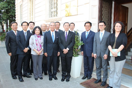 先教宗保祿六世列真福品典禮特使團視察駐義大利代表處