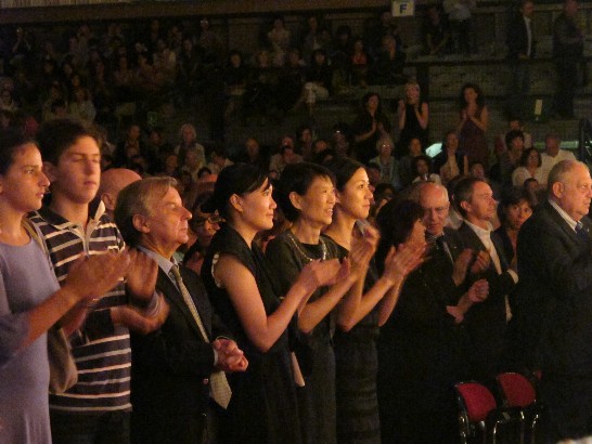 Ravenna - Ma.me Ma applaude i ballerini