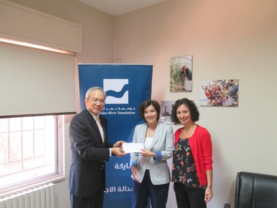Cooperation between Taiwan Government and Jordan River Foundation