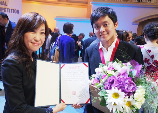 台湾の曾宇謙さんが「チャイコフスキー国際コンクール」ヴァイオリン部門で最高位（２位）受賞