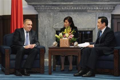 馬英九総統がポーランドのシェティナ下院外交委員会委員長と会見、ＥＵとの関係強化に期待