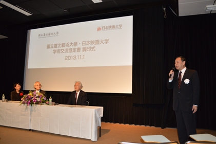 写真右：徐瑞湖・台北駐日経済文化代表処副代表