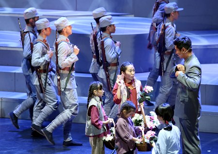 馬英九総統が抗戦勝利および台湾光復７０周年記念ミュージカルに出席