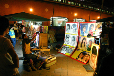 若者が集う公共空間―淡水捷運公園