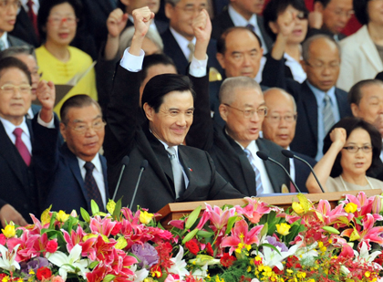 中華民国建国１０１年双十国慶節・馬英九総統祝辞