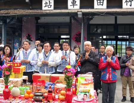 今年５月の完成を目指し屏東の竹田駅公園リニューアル工事がスタート