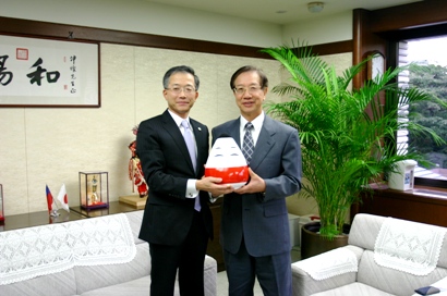 日本福島縣村田副知事拜訪駐日代表處