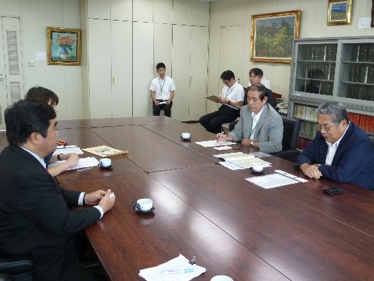 拜會佐賀縣川崎俊廣教育長