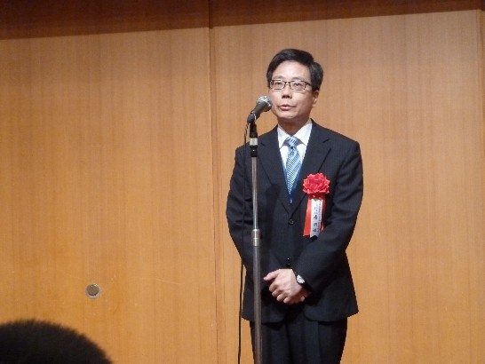 外貿協會市場拓展處唐明輝副處長致詞