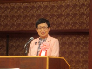 台湾から国立故宮博物院の馮明珠院長の挨拶