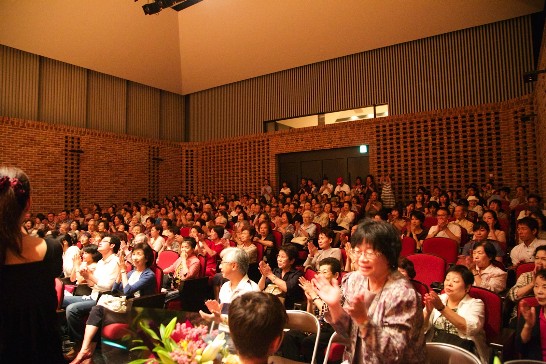 「音楽の集い」の会場風景