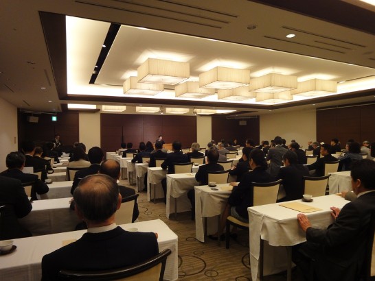 總會會場一景。