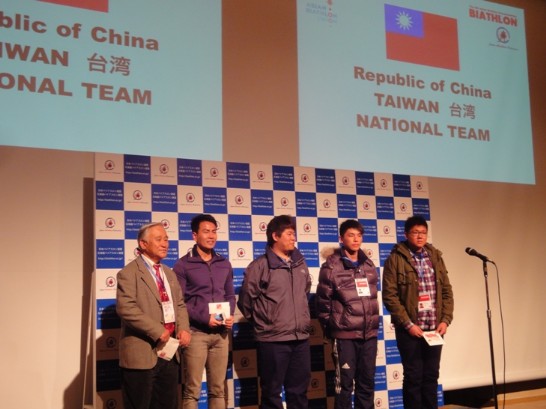 大會介紹我隊參賽選手