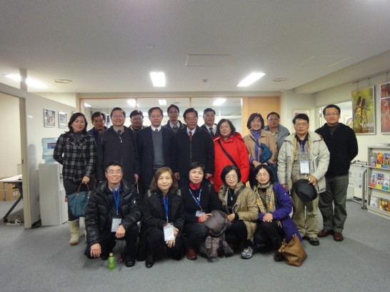 徐處長與澎湖縣訪問團合影