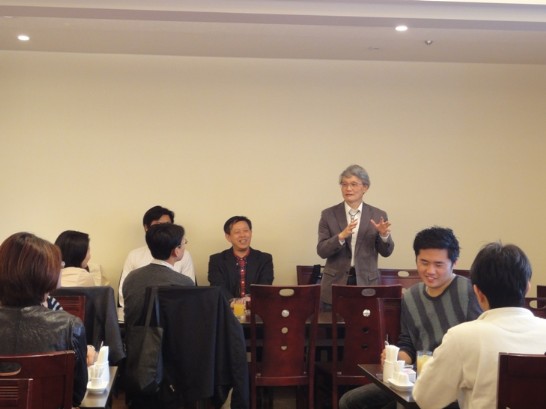 北海道・台湾協会会長陳省仁のスピーチ