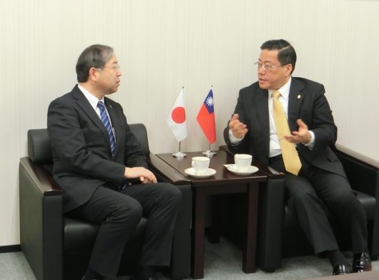 陳処長と荒川副知事との懇談