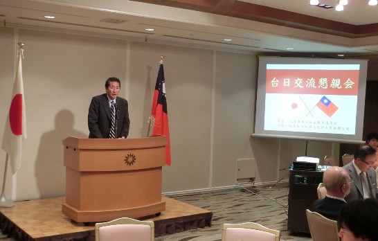 加藤礼一議長による挨拶。