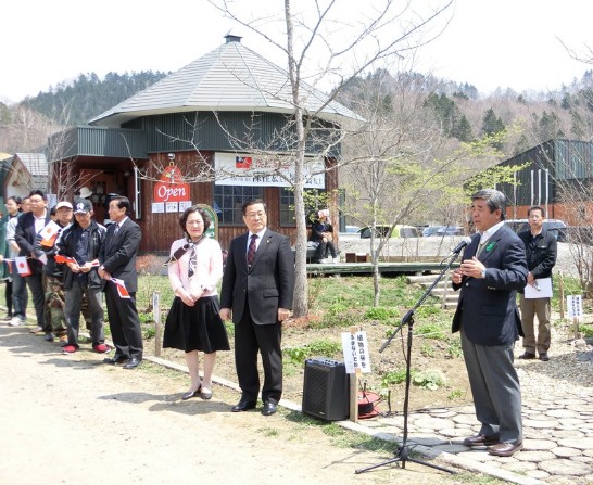 棚野孝夫白糠町長の挨拶