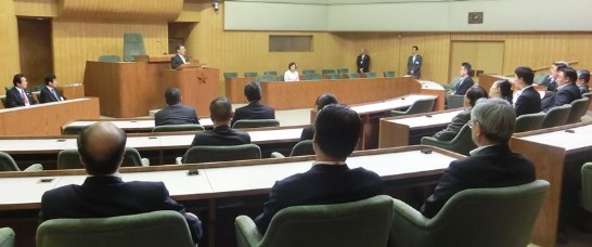 陳処長の日台関係、北海道との友好交流につきスピーチ
