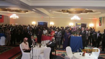 酒會會場乙景。