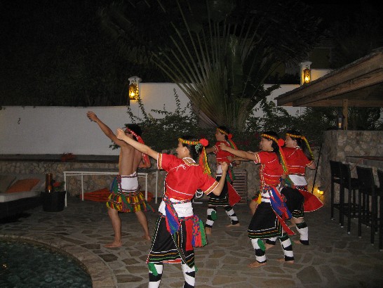 南台灣科技大學青年大使以精彩的原住民舞蹈為晚會劃下完美句點。