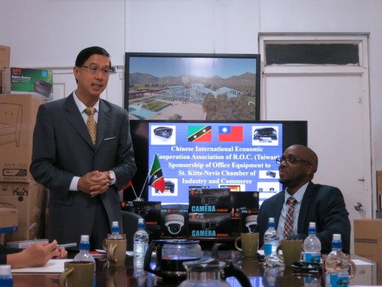 曹大使致詞強調，近3年來台克經貿交流在該會共同推動下創造佳績。