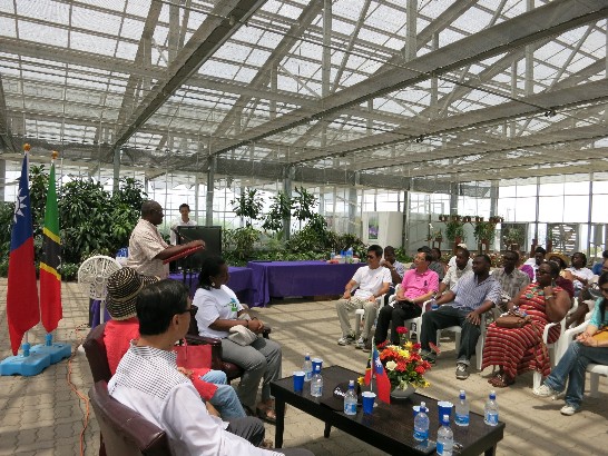 克國國合之友會會長Charles Williams致詞感謝我政府對克國之協助並允該會續為友我堅實後盾。