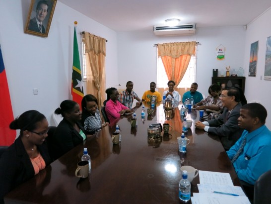 曹大使期勉受獎生把握機會在台學習，並於學成後返克貢獻所學