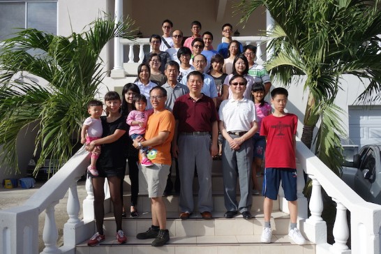 駐館在大使職務宿舍舉辦克國全僑慶祝春節活動，旅克台商、留學生、僑胞、駐館及國合會技術團同仁員眷近40餘人出席，闔家共渡春節。