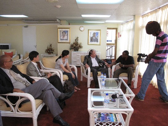 露國DBS電視台專訪郭守仁院長