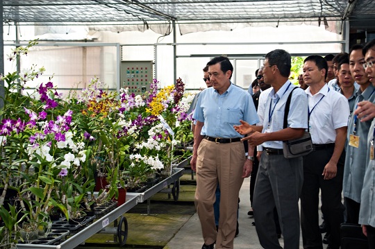 2013年8月16日 馬總統視察駐聖露西亞技術團