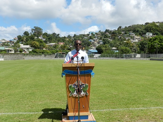 聖露西亞副總理皮耶（Philip J. Pierre）致詞