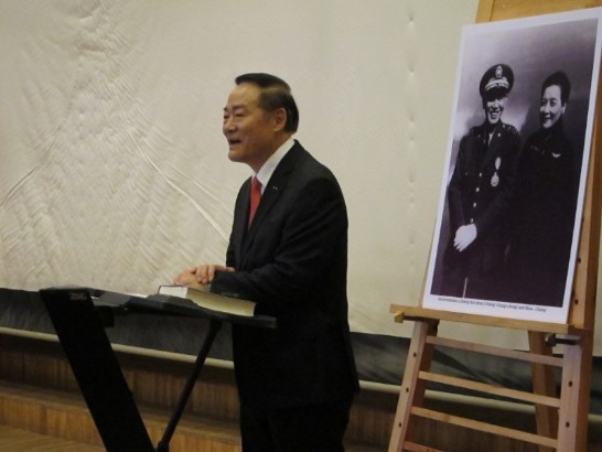 葛大使致詞簡介「台灣影展」與「台灣畫展」等本活動節目內容。