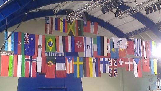 2014年愛沙尼亞世界盃擊劍賽參賽國國旗