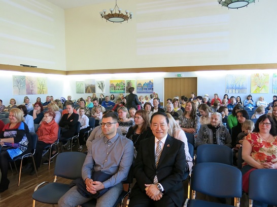 葛大使光越應邀出席斯克倫達(Skrunda)改制升格為市20周年慶祝音樂會