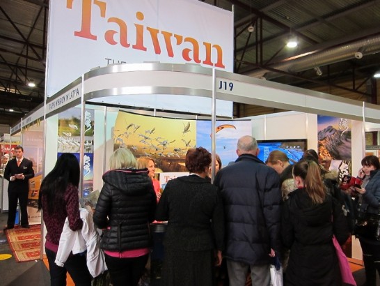 The Taiwanese stand was quite popular
