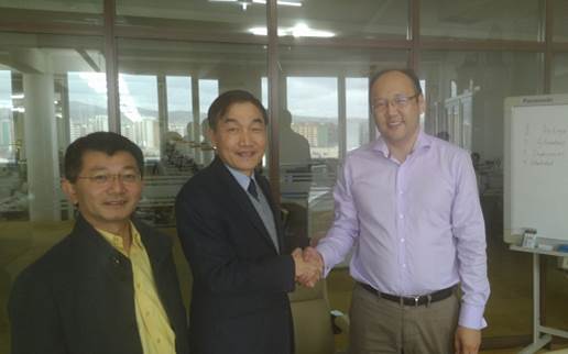 本處黃國榮代表拜會Nomin United集團執行長希促進臺蒙經貿關係