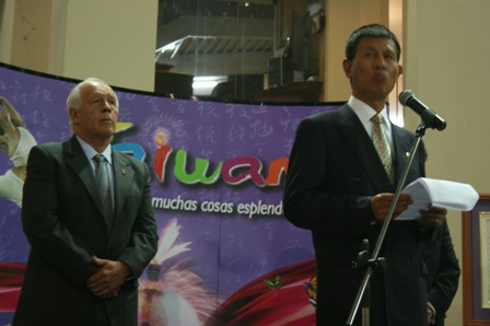 Discurso Emb.Lien-sheng Huang durante la ceremonia de inauguracion