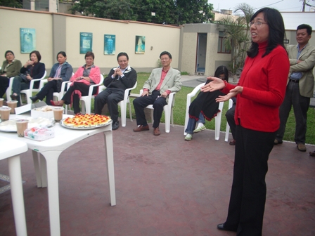 Palabras de Patricia Chea.