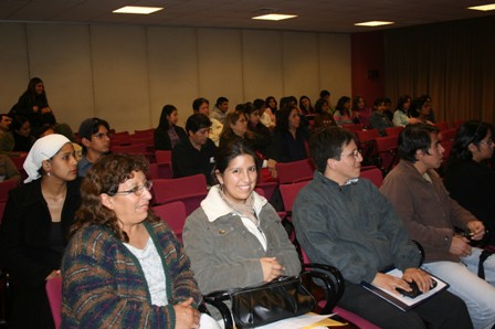 秘魯國立San Marcos大學經濟學院師生聆駐秘魯黃代表聯昇演講