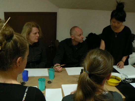 愛柏隆年節版畫展--書法國畫展演 3